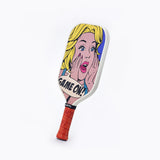 ARTI 16mm T700 Carbon Fiber Kristen & Kristy "GAME ON" Pickleball Paddle