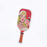 ARTI 16mm T700 Carbon Fiber Kristen & Kristy "X-MAS" Pickleball Paddle
