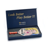 ARTI 16mm T700 Carbon Fiber Kristen & Kristy "GAME ON" Pickleball Paddle