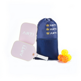 ARTI Fiberglass "Love & Kiss" Pickleball Paddle Set