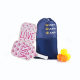 ARTI Fiberglass "Love & Kiss" Pickleball Paddle Set