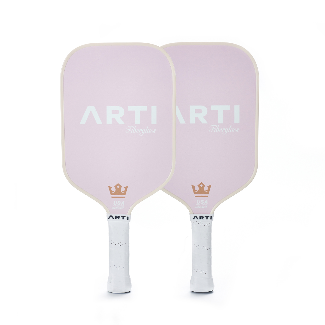 ARTI Fiberglass "Love & Kiss" Pickleball Paddle Set