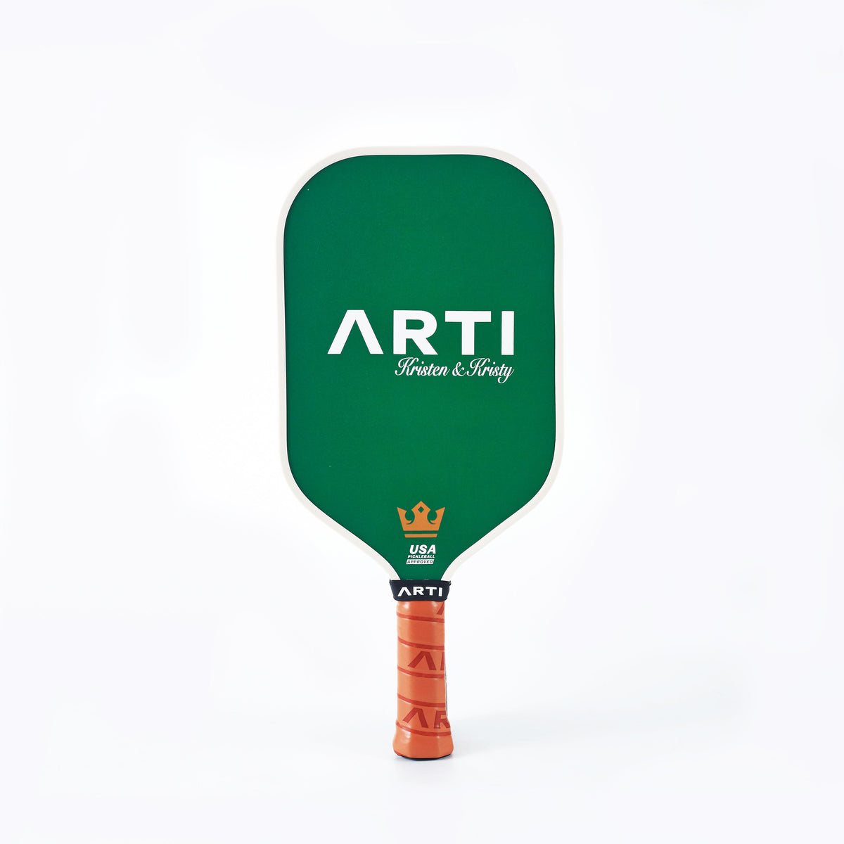 ARTI 16mm T700 Carbon Fiber Kristen & Kristy "Happy Holidays" Pickleball Paddle