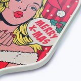 ARTI 16mm T700 Carbon Fiber Kristen & Kristy "X-MAS" Pickleball Paddle