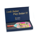 ARTI 16mm T700 Carbon Fiber Kristen & Kristy "GOOD GAME" Pickleball Paddle
