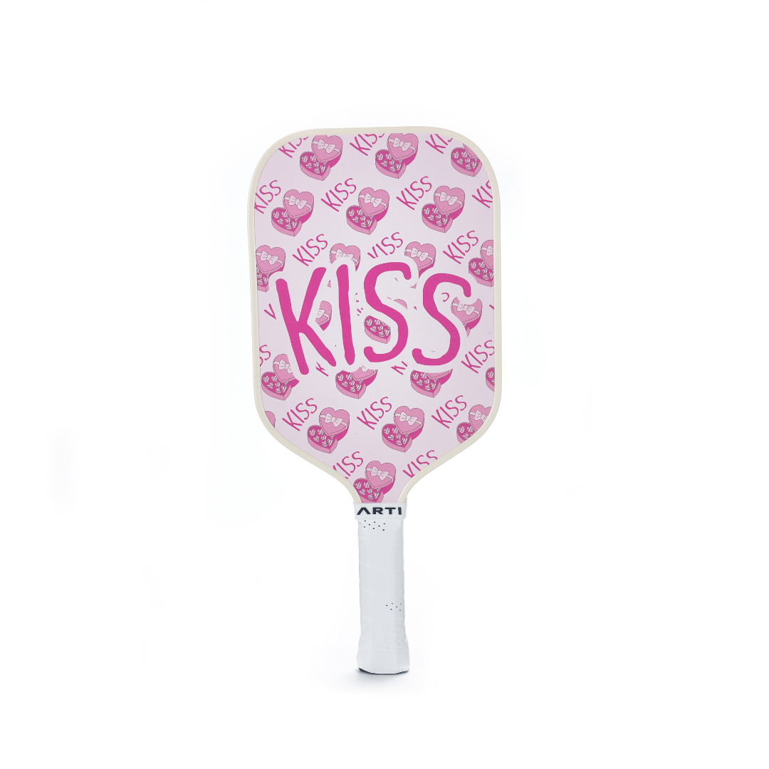 ARTI Fiberglass "Love & Kiss" Pickleball Paddle Set