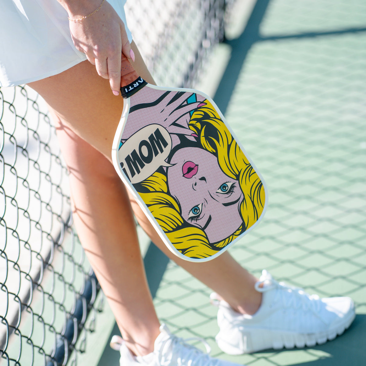 ARTI 16mm T700 Carbon Fiber Kristen & Kristy "WOW" Pickleball Paddle