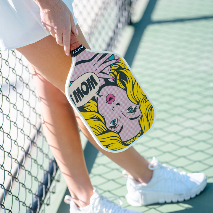 ARTI 16mm T700 Carbon Fiber Kristen & Kristy "WOW" Pickleball Paddle