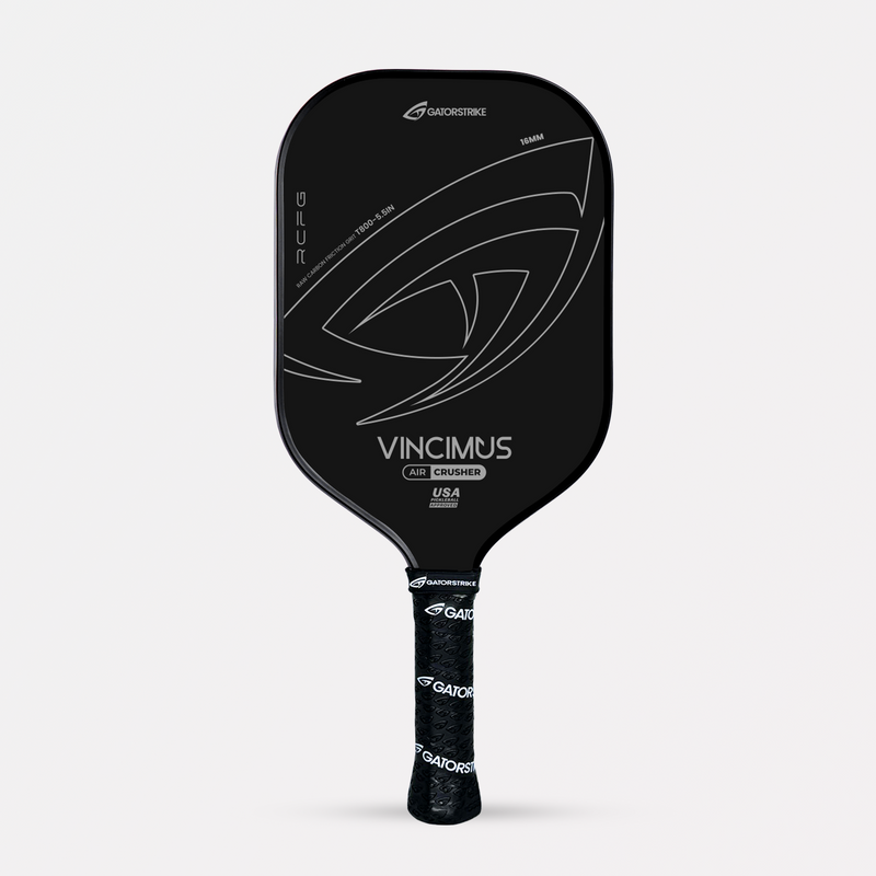 GatorStrike Vincimus Power — Raw Carbon Pickleball Paddle Under $150