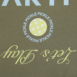 ARTI “Let’s Play” Heavyweight Crewneck – Olive Green