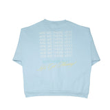 ARTI “Are We There Yet?” Crewneck — Baby Blue