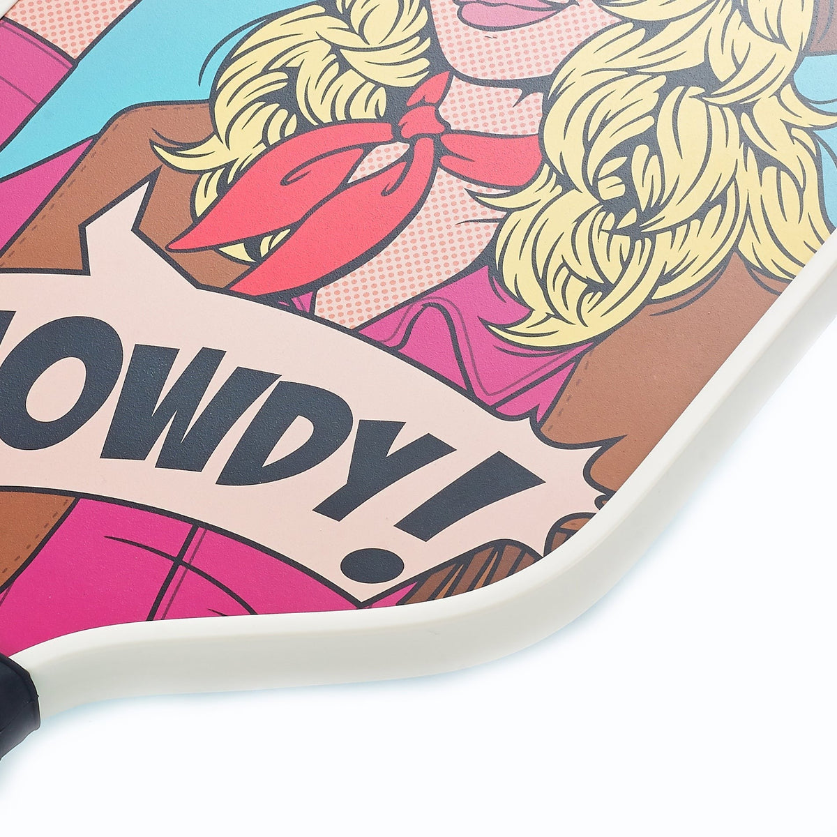 ARTI 16mm T700 Carbon Fiber Kristen & Kristy "HOWDY" Pickleball Paddle
