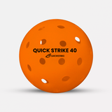 Quick Strike 40 Outdoor Pickleballs — Durable Long Lifetime Balls